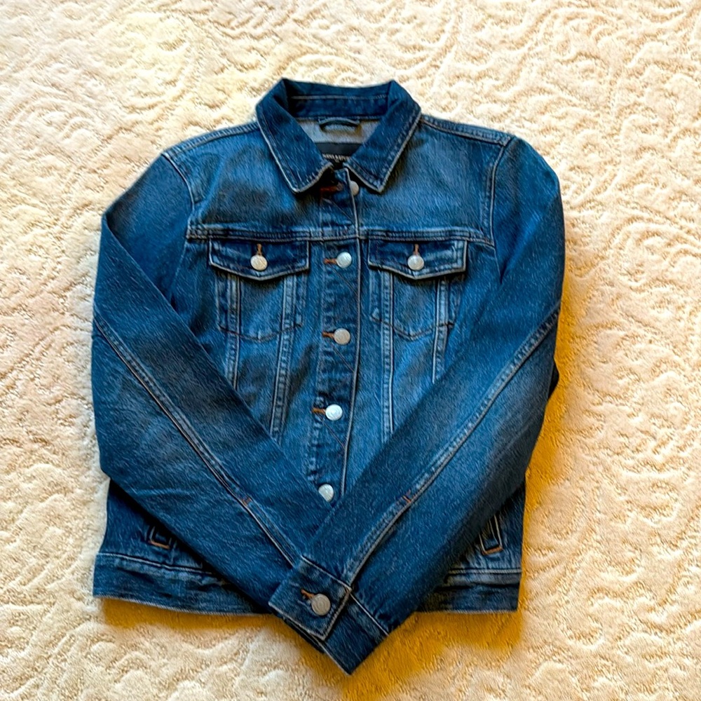 Banana Republic Blue Jean Jacket Classic Style